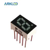 Hot sale 0.32 Inch Small 7 Segment LED Display single digit in full color